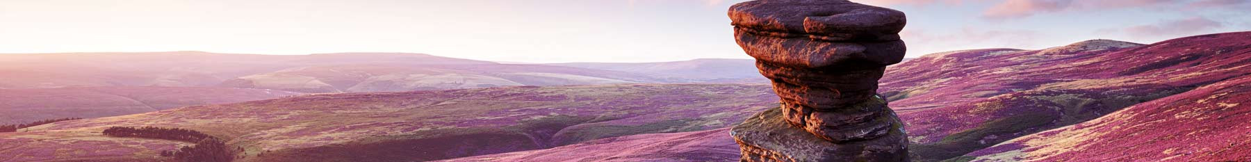 Moorland in the Peak District