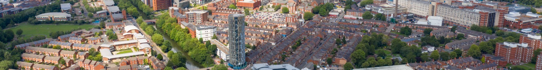 Leicester skyline
