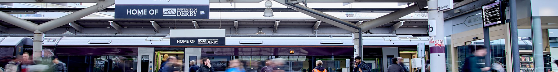 Derby platform banner