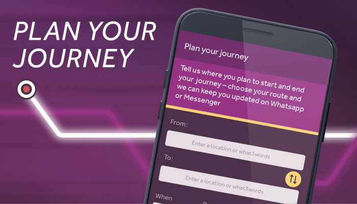 Plan your journey