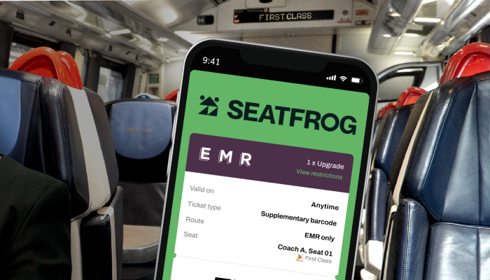 Upgrade to First Class with Seatfrog