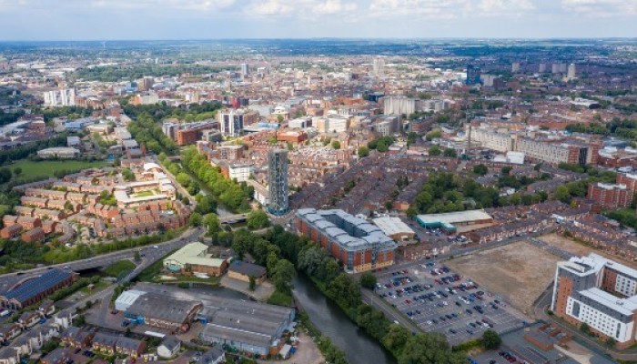 Leicester skyline