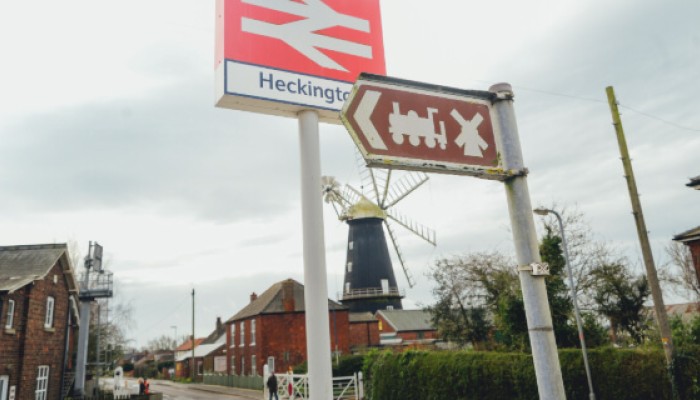 Signs on the Poacher Line