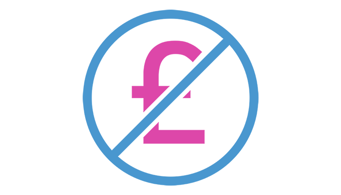 Fee Free Icon 