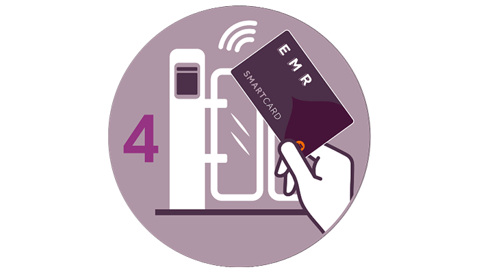 EMR Flexi ticket infographic step 4