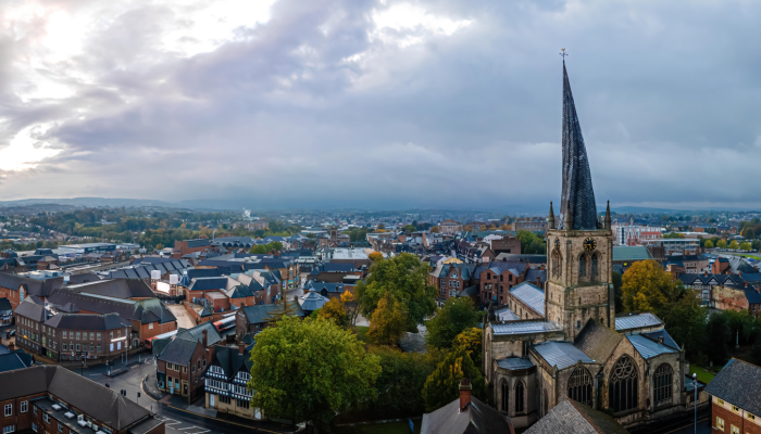 Chesterfield skyline