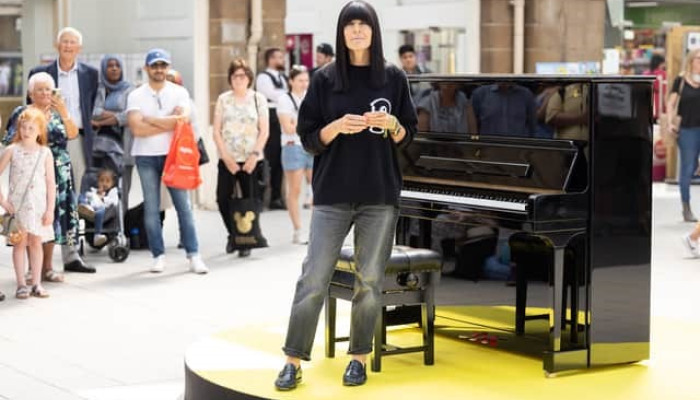 Filming at Sheffield for Channel 4 The Piano