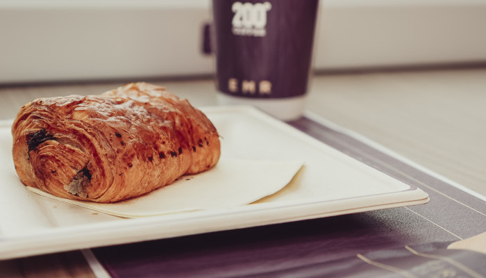 coffee and pastry