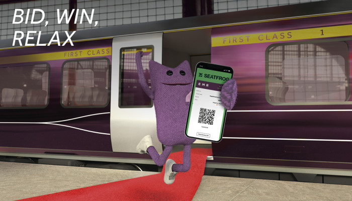 Bid win relax with First Class upgrades with Seatfrog