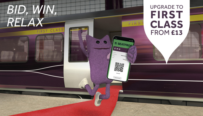 Bid win relax with First Class upgrades with Seatfrog