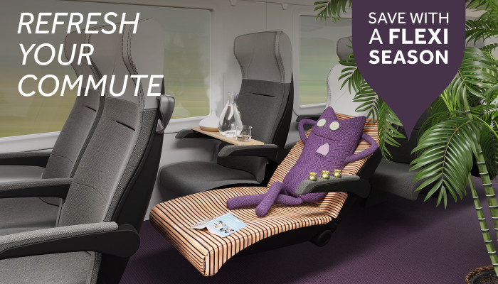 Refresh your commute save with a flexi season