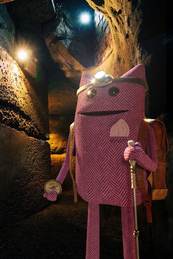 Miles at Nottingham Caves
