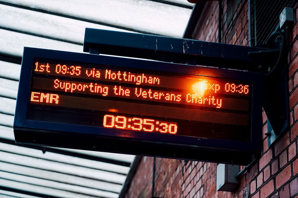 Customer service information board