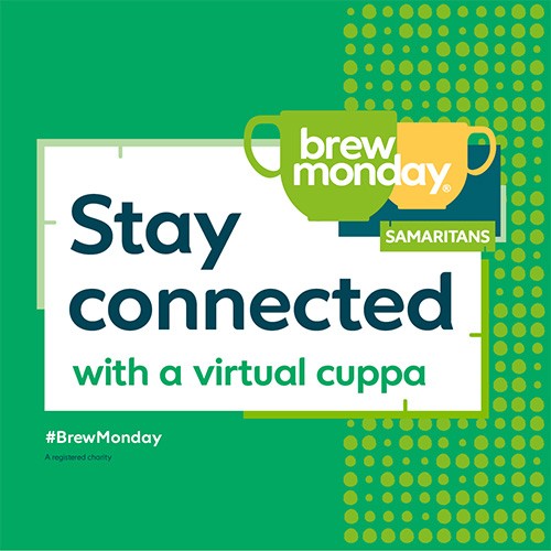Brew Monday stay connected with a virtual cuppa.