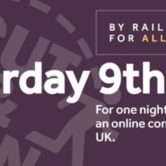 Banner for Grifftonbury online concert, May 9th 2020 at 8pm for Hospice UK. 