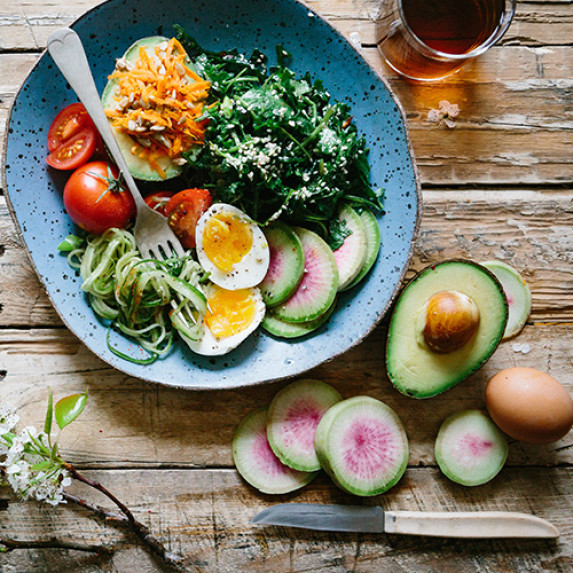 Good fuel, healthy balanced meals