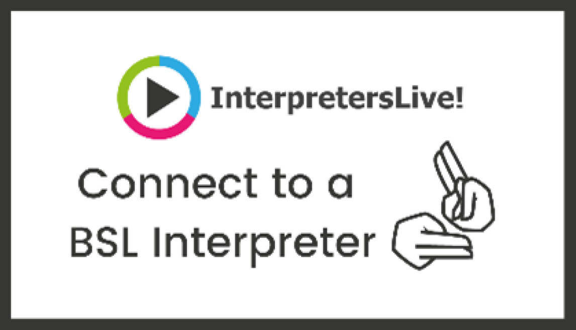 Button that connects you to a BSL interpreter