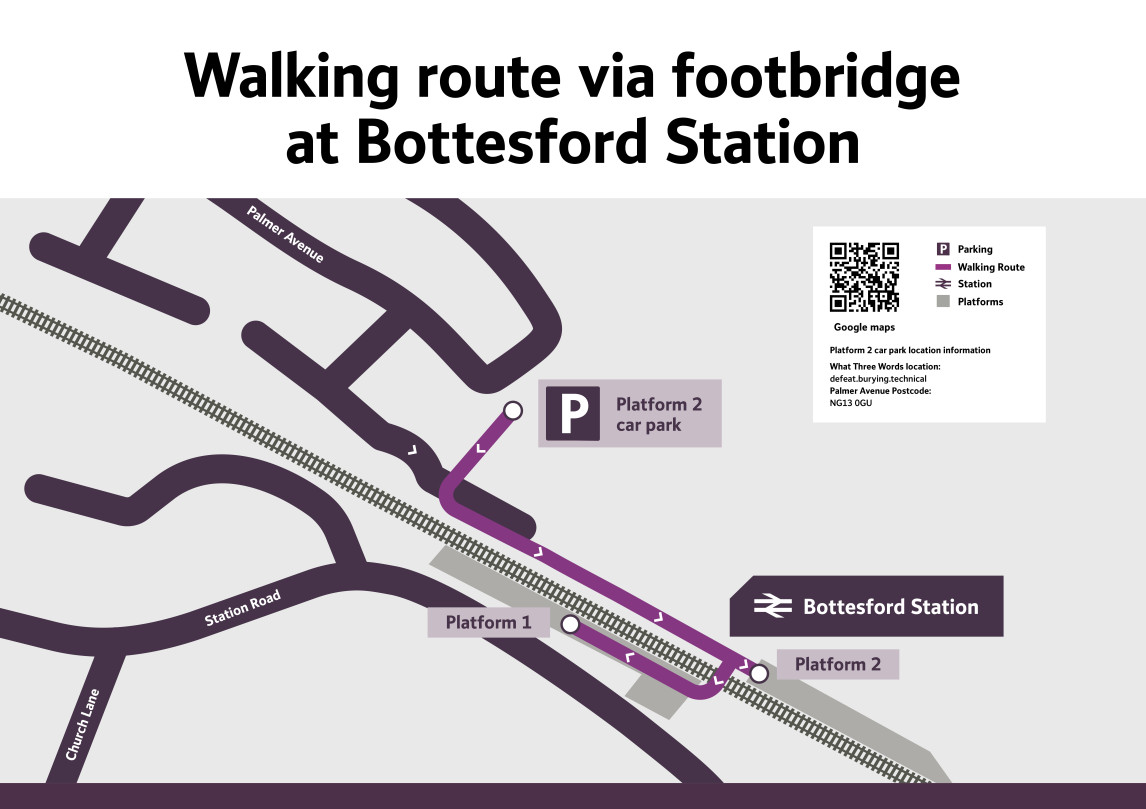 Bottesford Car Park Map
