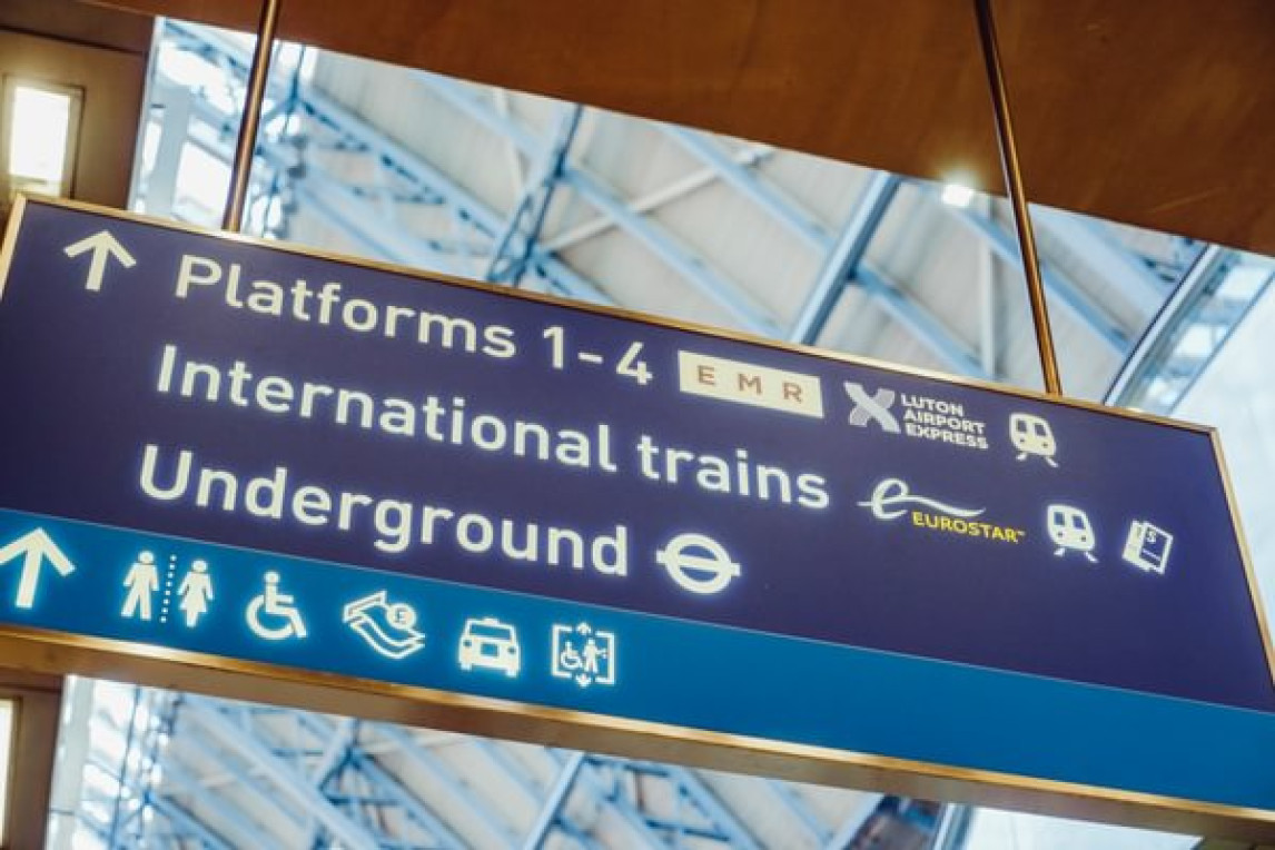 St pancras platform