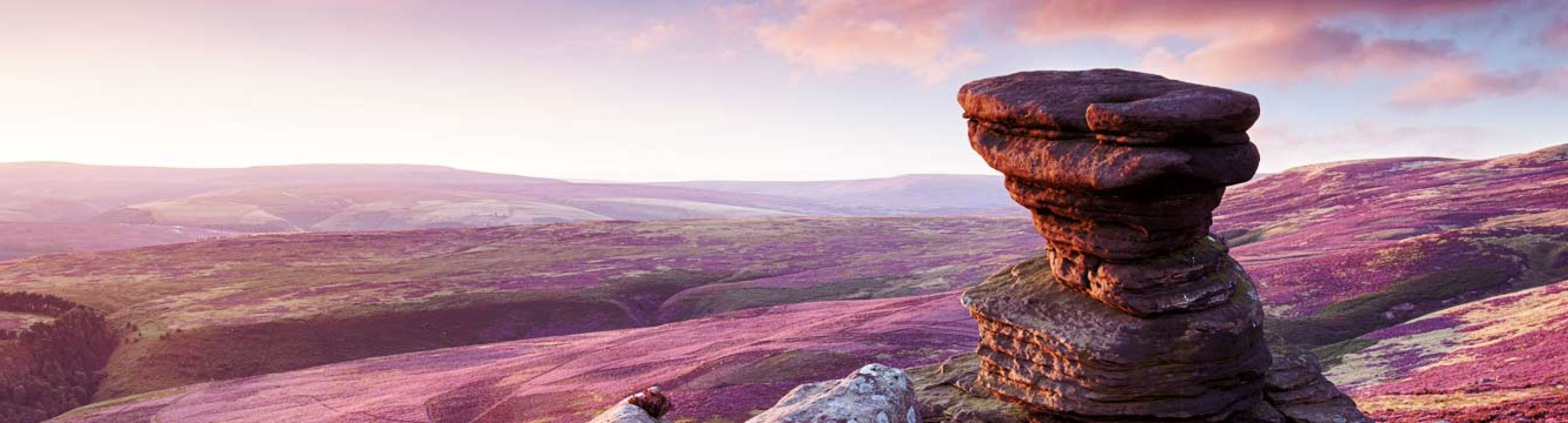 Moorland in the Peak District