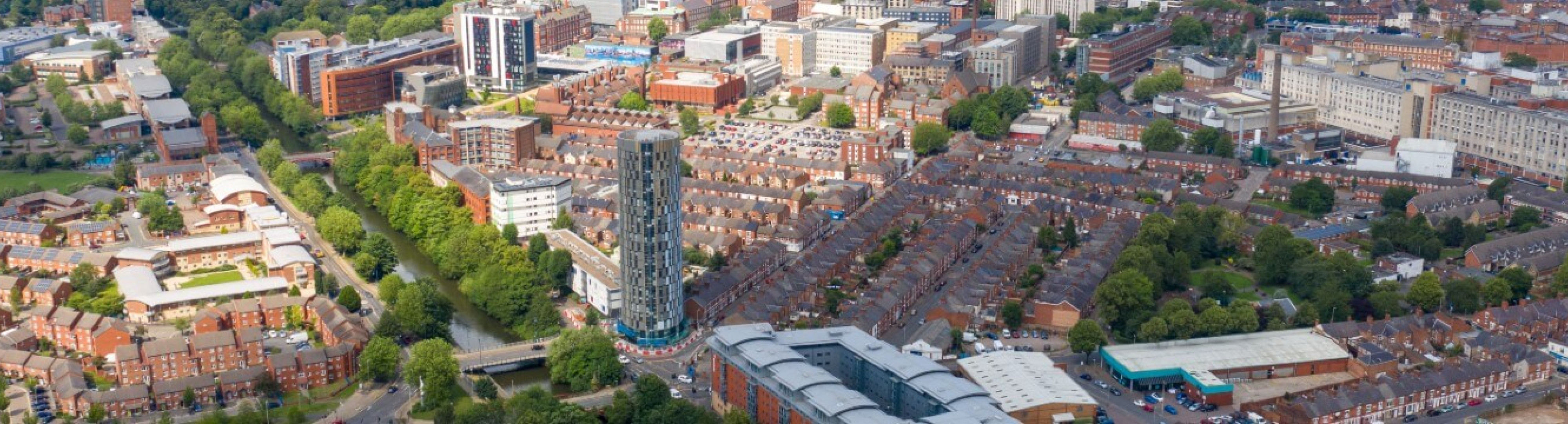 Leicester skyline
