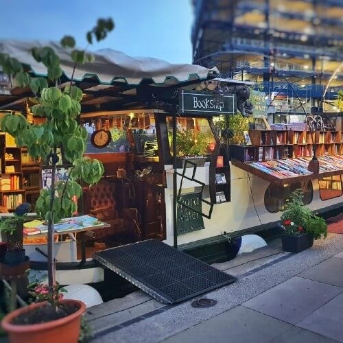 Word on the Water - A unique and charming bookstore situated on a canal boat in London