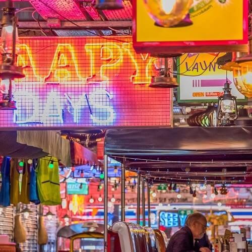 Alt text: A photo of Zaap Thai Street Food restaurant in Nottingham, showcasing their vibrant and authentic Thai street food offerings.
