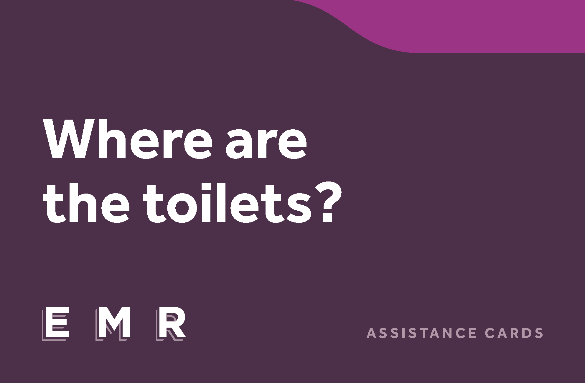 Where are the toilets?